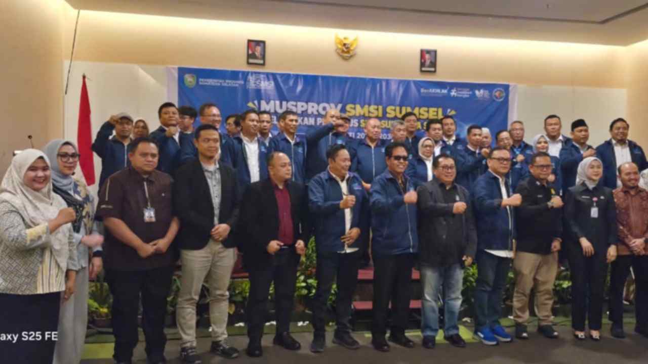 Musprov SMSI Sumsel 2026 Tuntas, Jon Heri Kembali Pimpin hingga 2030