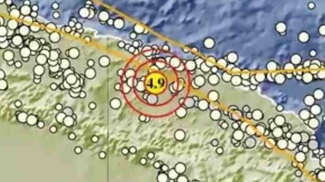 Gempa Magnitudo 4.9 Guncang Keerom Papua pada Kedalaman 10 Km, Tak Berpotensi Tsunami
