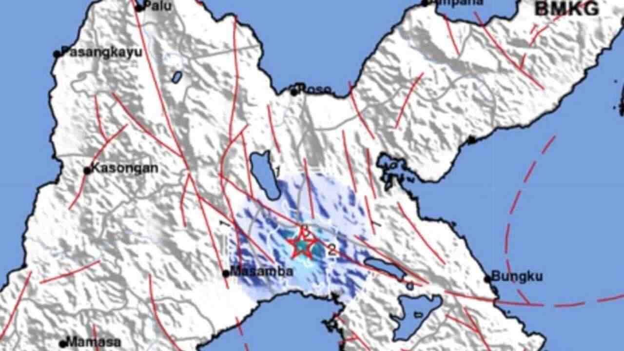 Update BMKG, Gempa 4.0 Magnitudo Guncang Luwu Timur Sulsel Pagi Ini, Tak Berpotensi Tsunami
