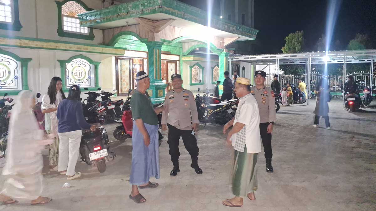 Tak Perlu Cemas Motor Hilang! Begini Cara Polsek Tanjung Raja Amankan Jemaah Tarawih