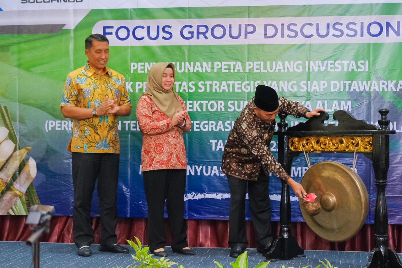 Pj Bupati Siap Dukung Penyusunan Peta Peluang Investasi Proyek Strategis di Muba