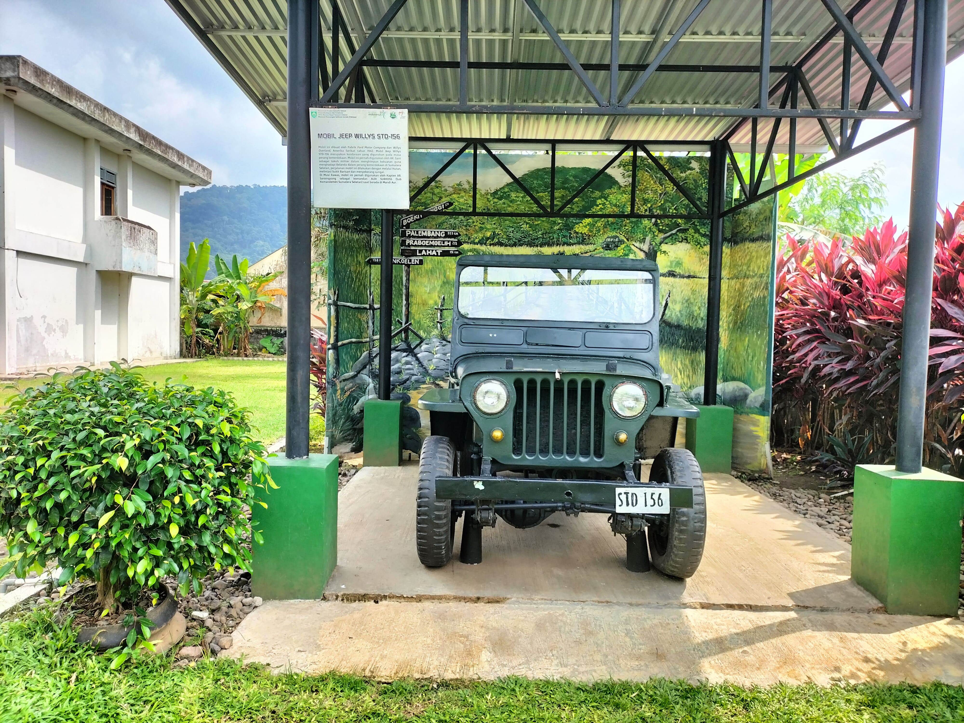 Mobil Jeep Wilys Ini Diberi Nama Tarzan,  Pernah Menaklukkan Bukit Barisan