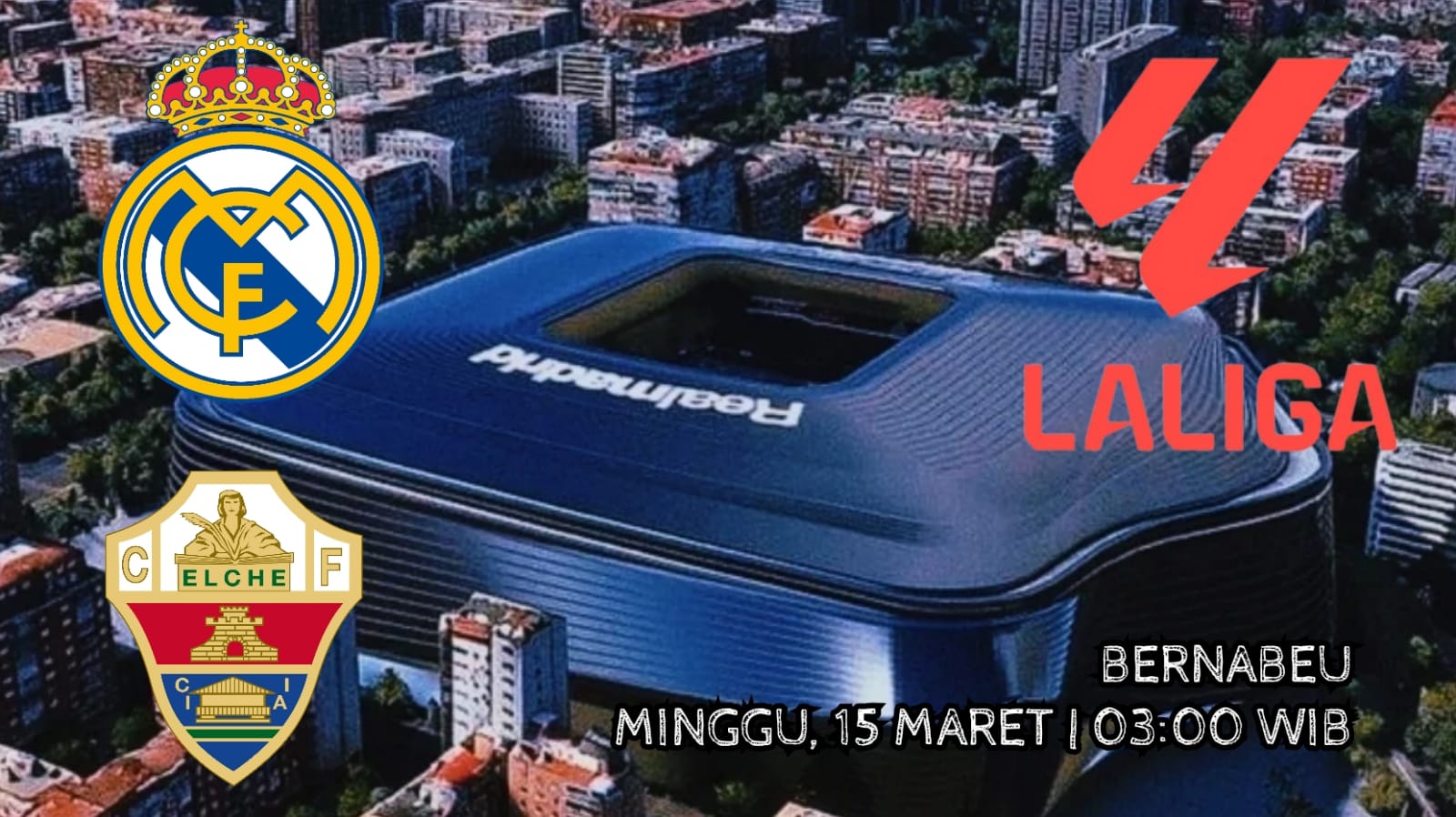 La Liga Real Madrid vs Elche: Preview, Prediksi, dan Susunan Pemain