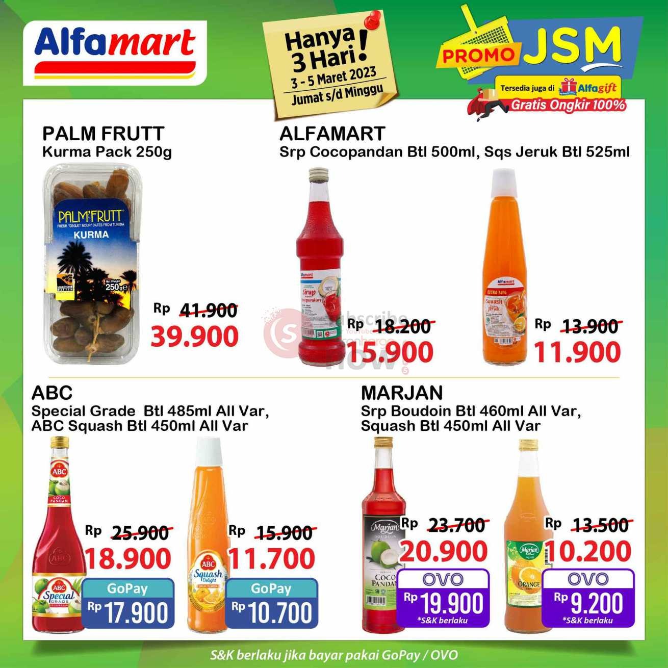 BURUAN! Promo JSM Alfamart Terbaru 4 Maret 2023,  Kurma Palm Fruit harga Rp39.900 Menyambut Ramadan