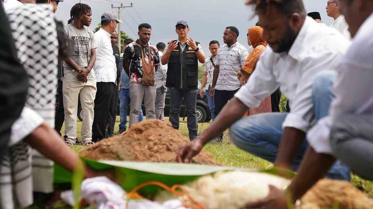 50 Mahasiswa Asal Papua Halalbihalal Rayakan Idul Adha Bersama Kapolda Sumsel di Unsri Indralaya