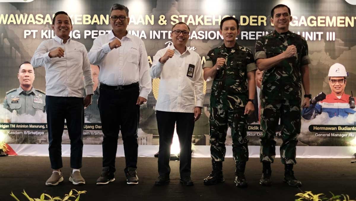 Sinergi Dengan Kodam II/Swj, Kilang Pertamina Plaju Teguhkan Komitmen Kebangsaan