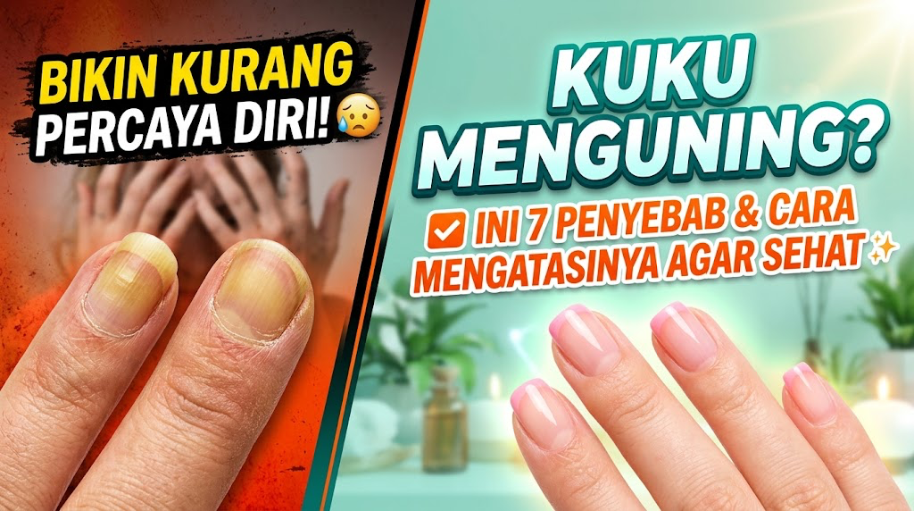 Bikin Kurang Percaya Diri! Ini 7 Penyebab Kuku Menguning serta Cara Mengatasinya agar Kuku Tampak Lebih Sehat