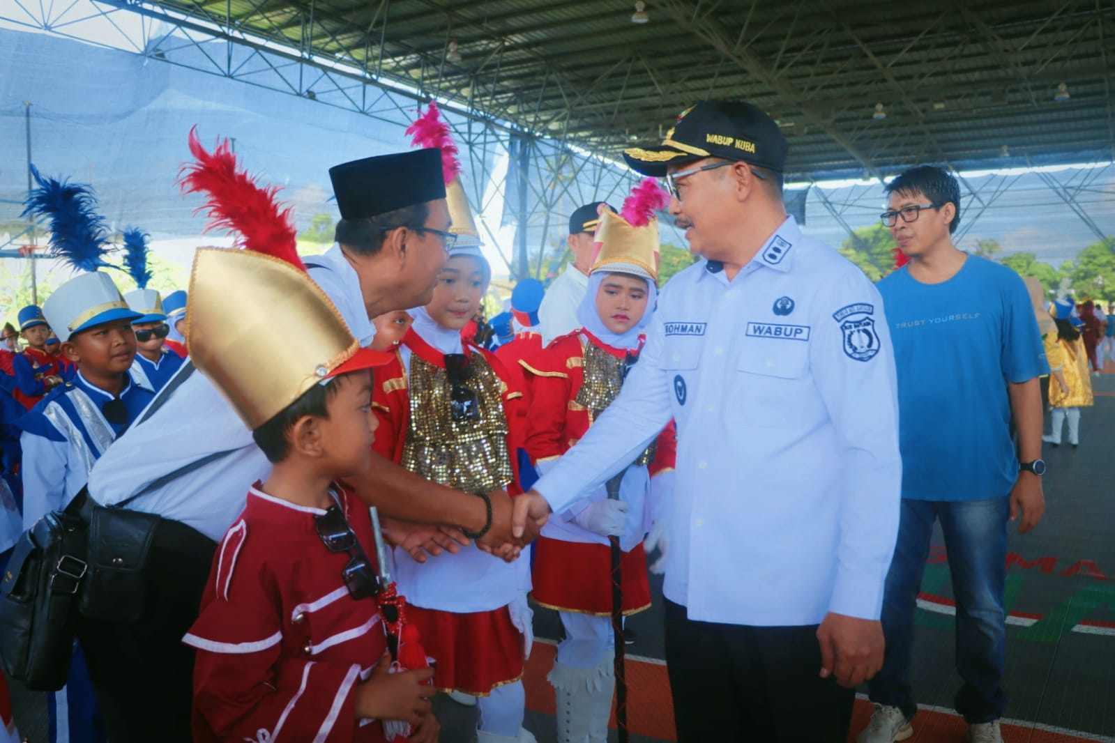 Ratusan Pelajar di Muba Ikuti Kejuaraan Drum Band Bupati Cup 2025