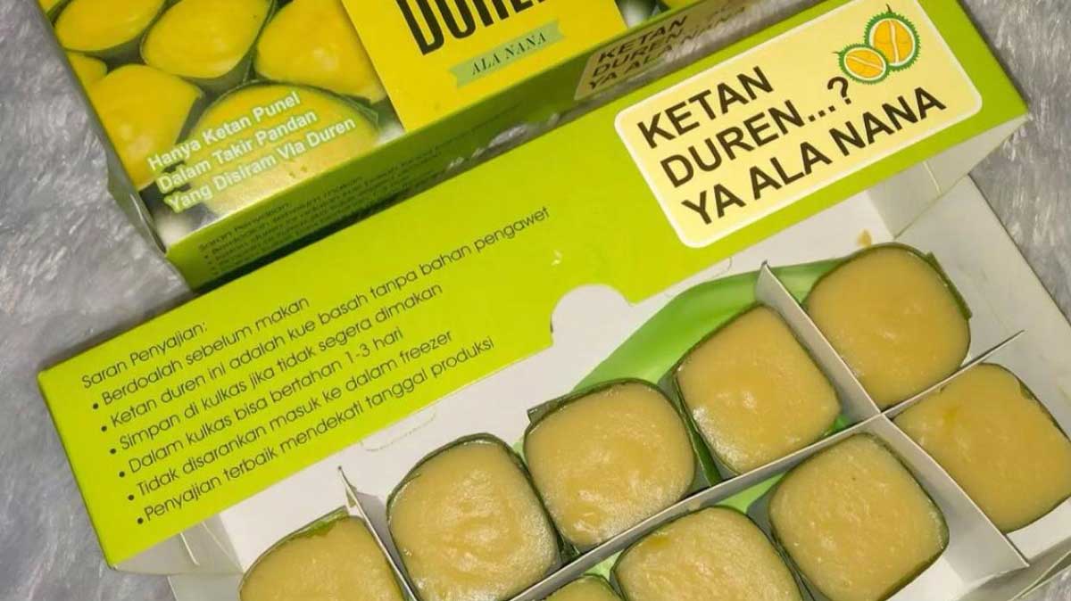 Ketan Duren Terenak di Malang, Jadi Rekomendasi Oleh-oleh Makanan Saat Liburan Fresh dan Tanpa Pengawet