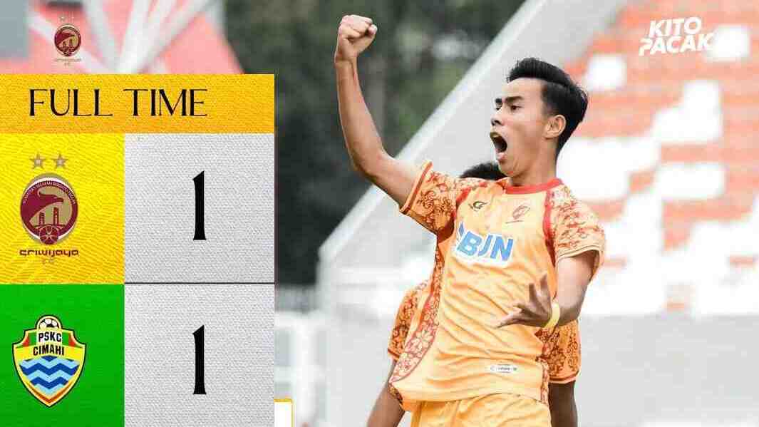 Mengejutkan, Sriwijaya FC Cuma Bisa Bermain Imbang 1-1 Lawan PSKC, Kehilangan 2 Poin di Kandang Sendiri