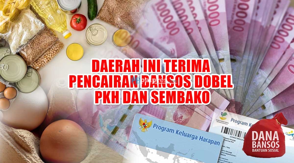 Daerah Ini Terima Pencairan Bansos Dobel PKH dan Sembako, Ambil di Kantor Pos