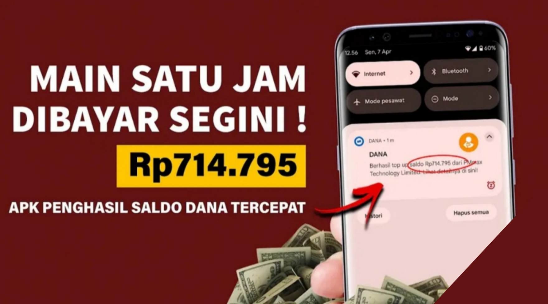 Main 1 Jam Dibayar Segini Rp700.000, Aplikasi Penghasil Saldo DANA Tercepat 2025