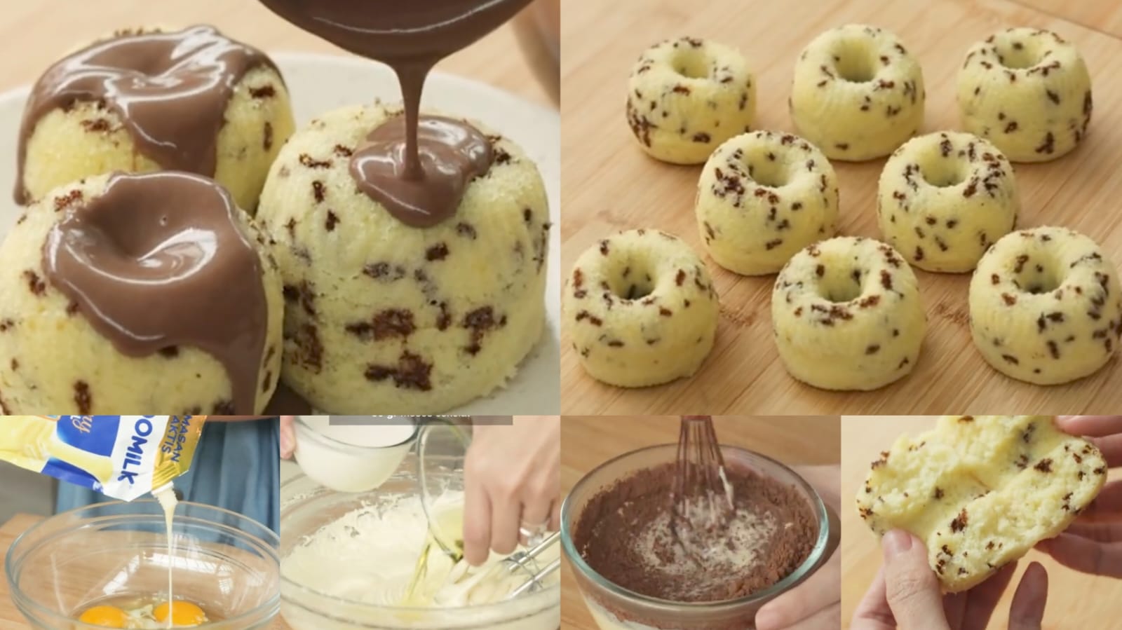 Ide Bekal Anak Sekolah, Resep Bolu Susu Vanilla Choco Ala Chef Devina Tanpa Oven