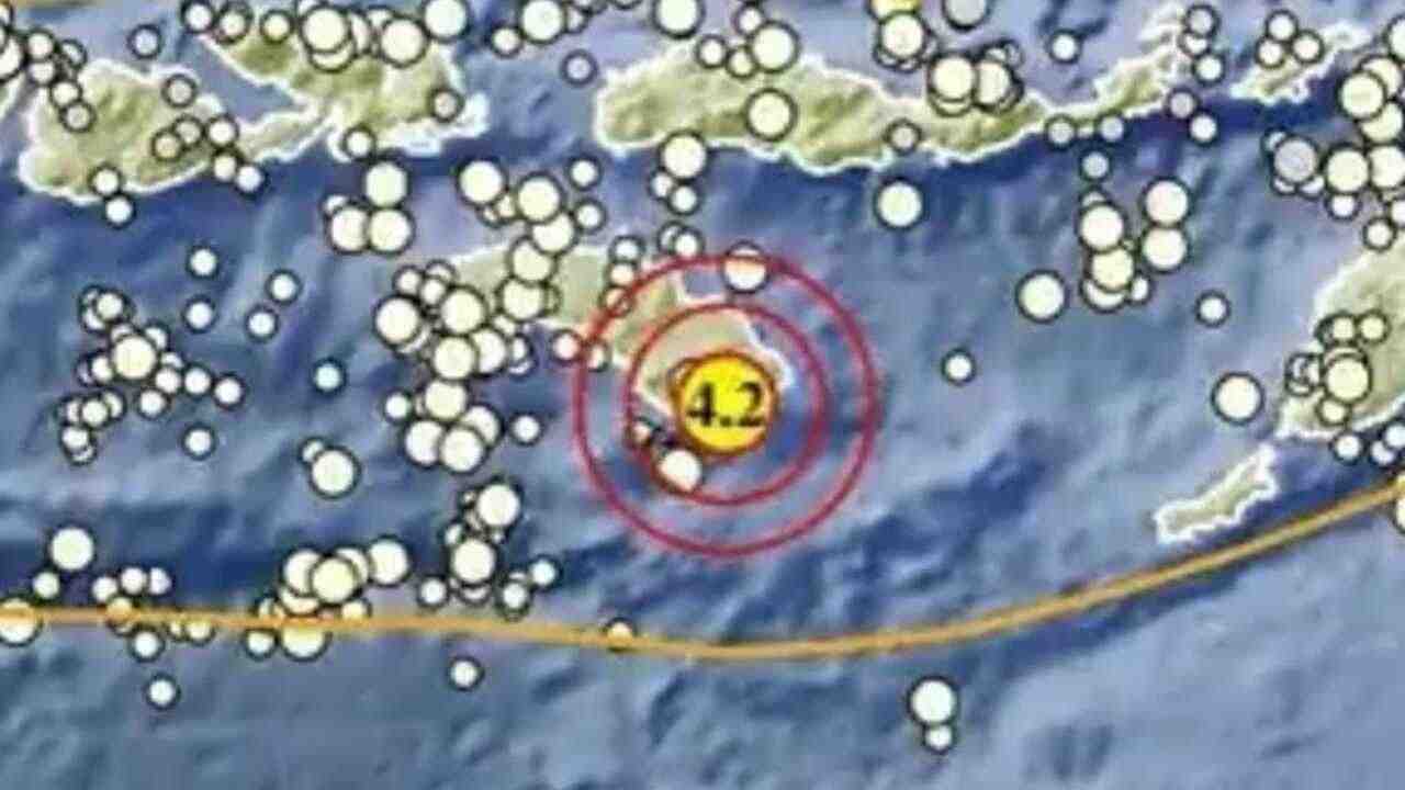 Deretan Gempa Guncang Indonesia Pagi Ini, Terkuat 4,2 Magnitudo di NTT