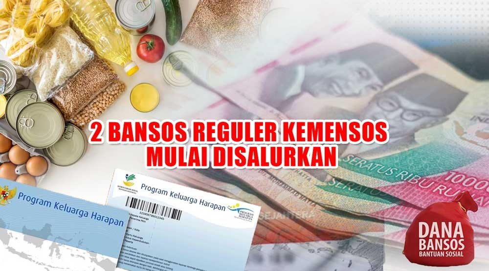 2 Bansos Reguler Kemensos Mulai Disalurkan, KPM Bakal Terima Dana Dobel, Segera Siapkan Ini