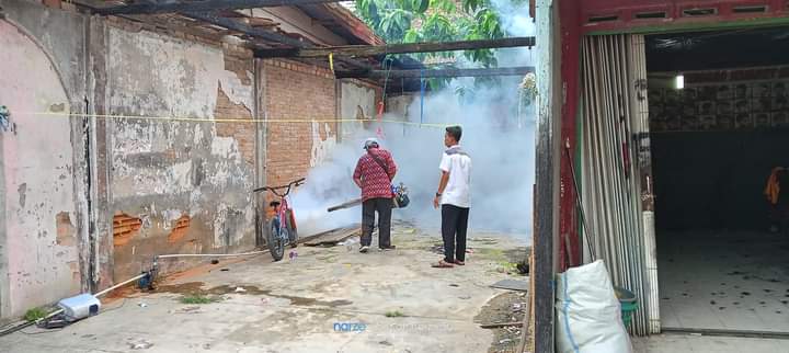 Awal Tahun Ada 2 Kasus DBD di Muratara, Warga Langsung Lakukan Aksi Bersih-bersih