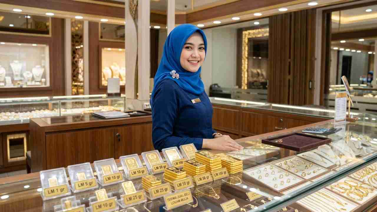 Sempat Naik, Harga Emas Pegadaian Hari Ini Turun Lagi, Cek Daftar Lengkapnya