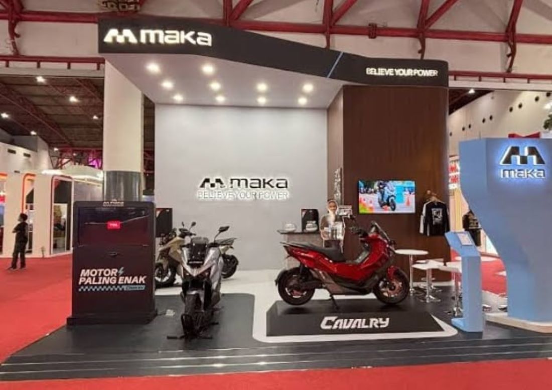 CASHBACK 3 JUTA! Buruan Beli Motor Listrik MAKA Cavalry di Jakarta Fair 2025