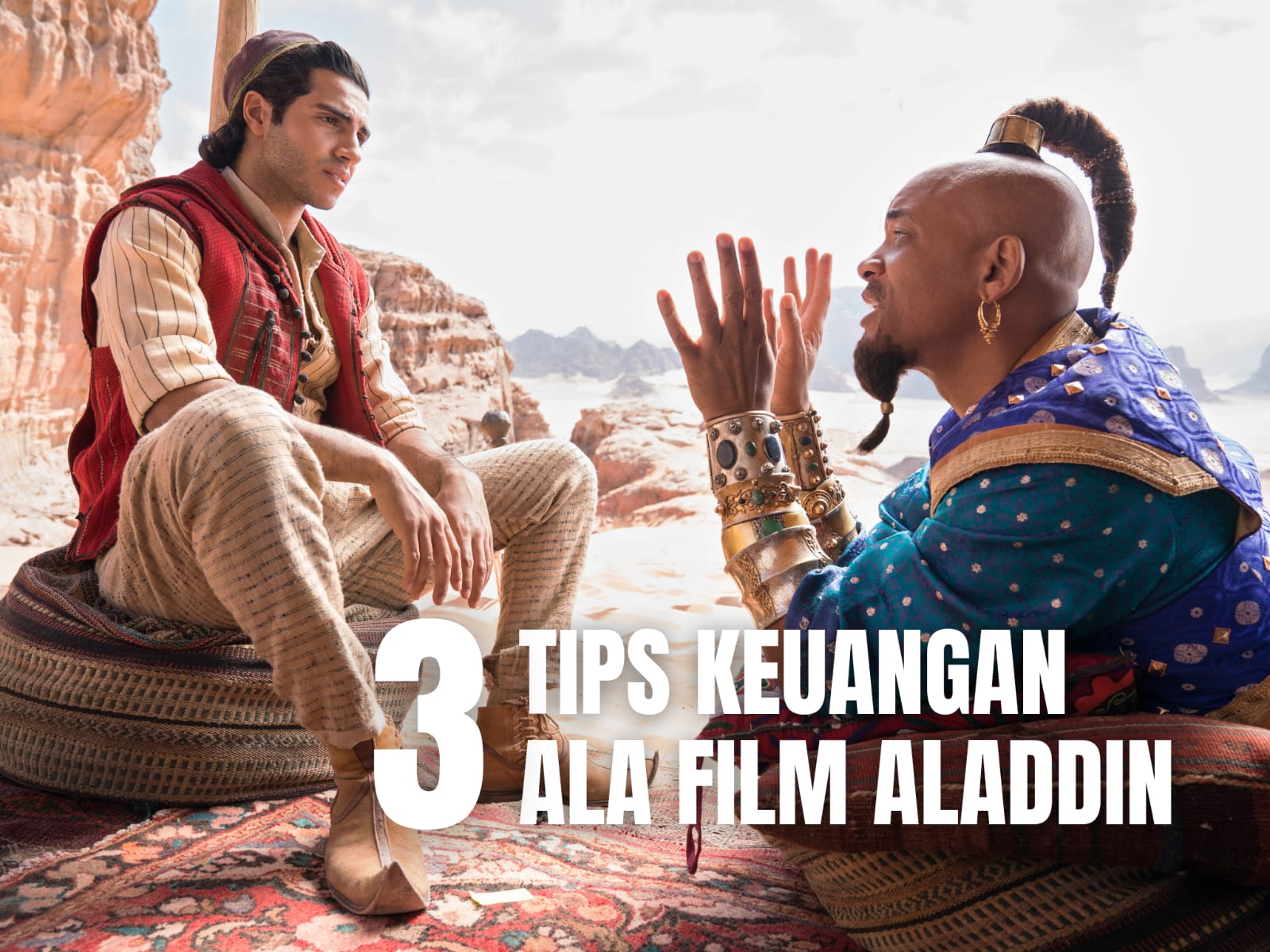 Trik Cepat Kaya Ala Jin Biru Bernama Genie di Film Aladdin, Mau Coba?