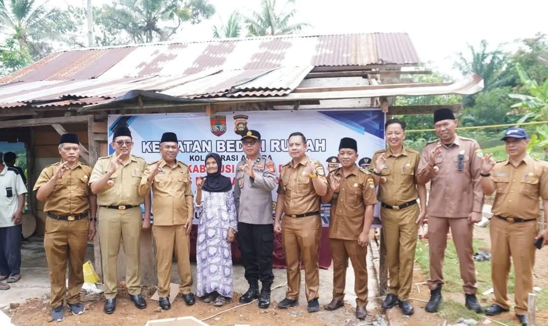 Pemkab Musi Rawas Kembali Gelar Bedah Rumah Untuk Masyarakat Kurang Mampu