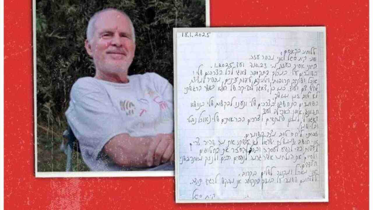 Sandera Israel Ini Kirim Surat untuk Hamas, Beri Pesan Menyentuh Sebelum Bebas