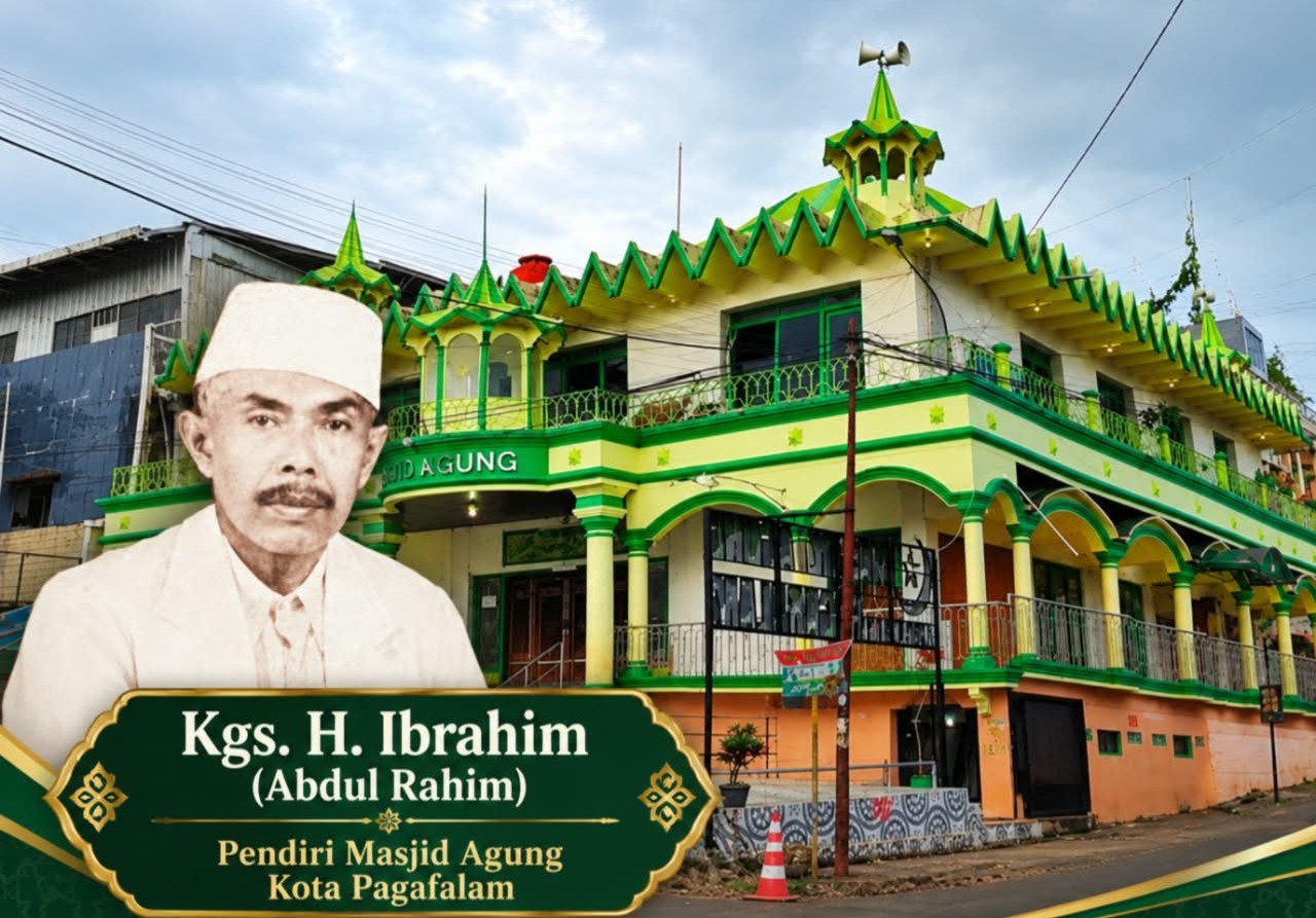SPEKTAKULER! Jejak Epik Bangsawan Palembang Perintis Masjid Agung Pagaralam yang Bikin Merinding!
