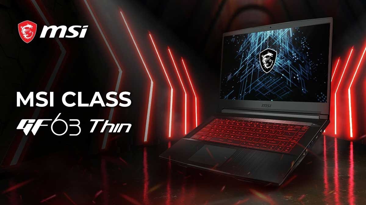 MSI GF63 Thin 11SC, Laptop Gaming 11 Jutaan yang Pakai Intel Core i5, Ngebut Banget! 