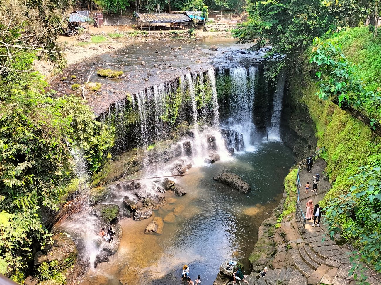 Ini Air Terjun di Lubuklinggau yang Pernah Digunakan Oleh Noni Belanda Bertamasya