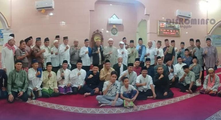 Wali Kota Lubuk Linggau Beserta Jajaran Safari Subuh di Masjid Tawakkal