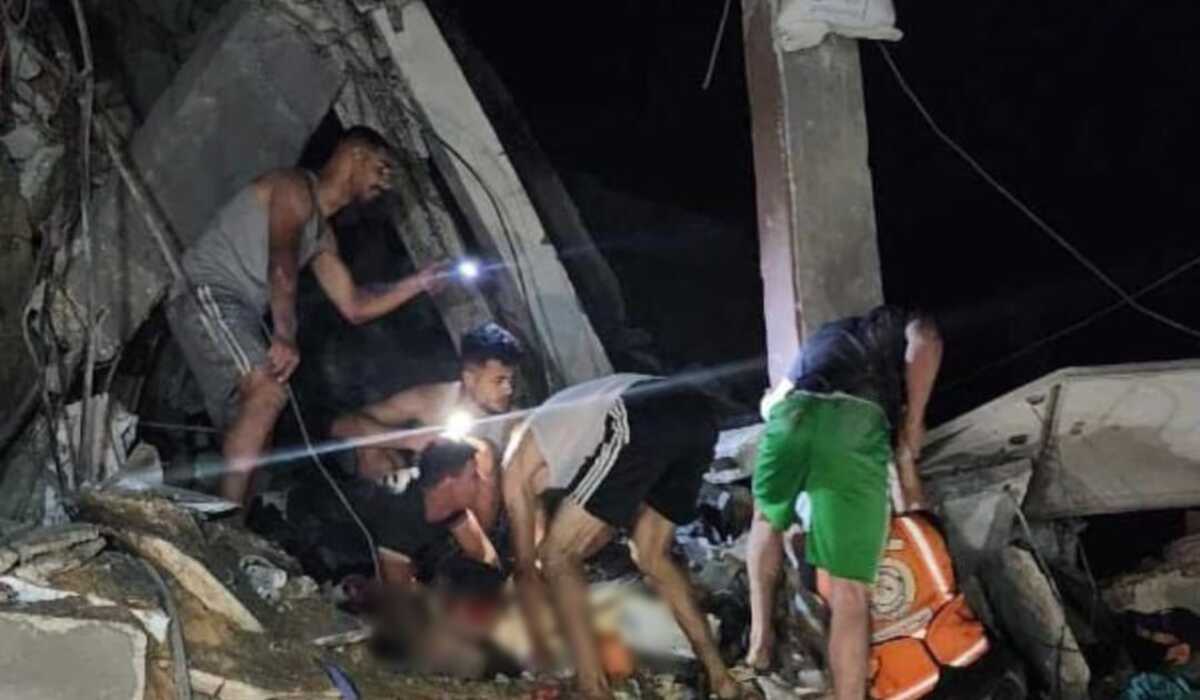 Israel Makin Brutal! Bom Kamp Pengungsi, 17 Warga Gaza Tewas