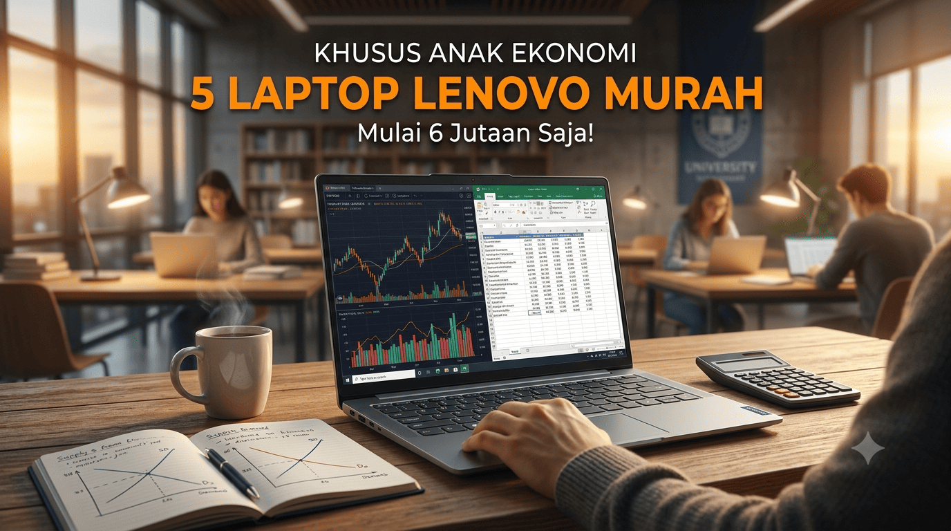 5 Pilihan Lenovo IdeaPad Slim 3 Paling Tangguh untuk Olah Data dan Kuliah Daring