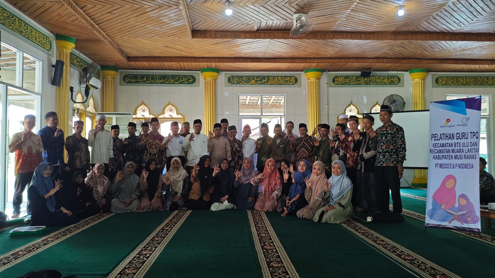 Medco E&P dan BKPRMI Gelar Diklat Guru TPQ di Kecamatan BTS Ulu dan Muara Lakitan