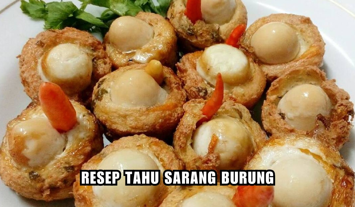 Sarang Burung Terbuat dari Tahu? Begini Cara Membuatnya Resep Simple dan Praktis