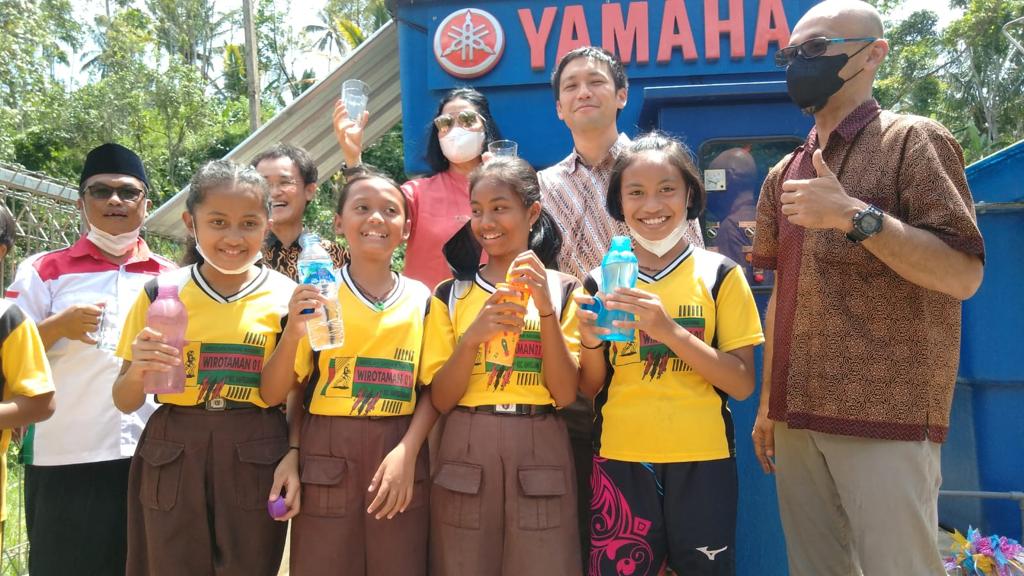 Yamaha Motor Nuansa Indonesia Hadirkan Solusi Kebutuhan Air Minum Sehat, Raih Penghargaan Bergengsi