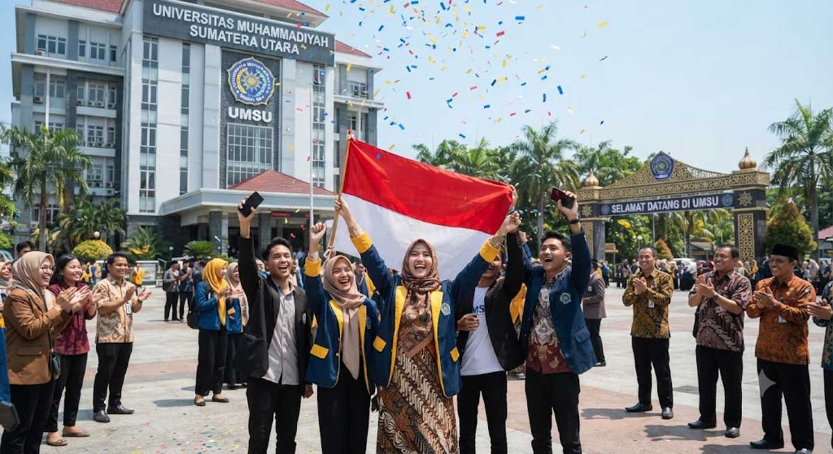 UMSU Resmi Dinobatkan Jadi Kampus Perguruan Tinggi Islam Terbaik Nomor 1 di Dunia Versi UniRank 2026