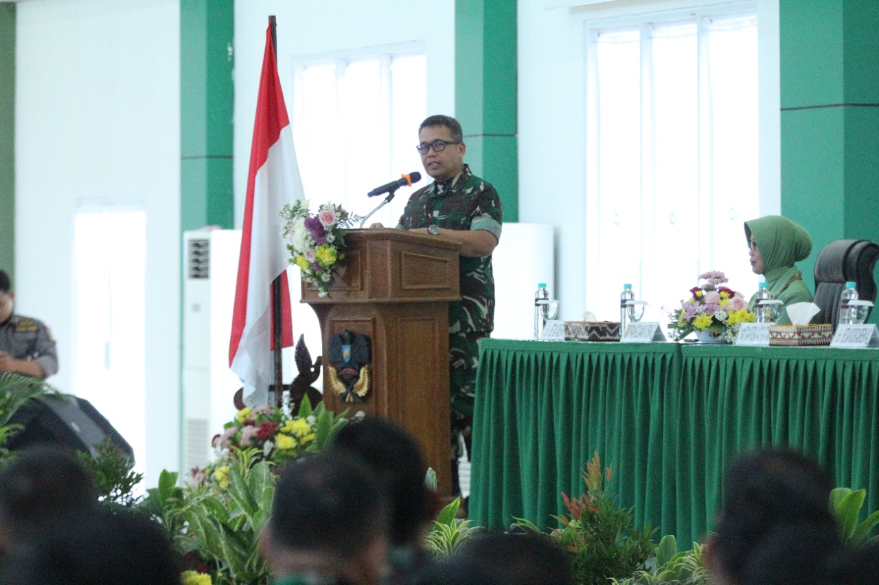   Mayjen TNI Hilman Hadi Kunker ke Markas Korem 043/Gatam