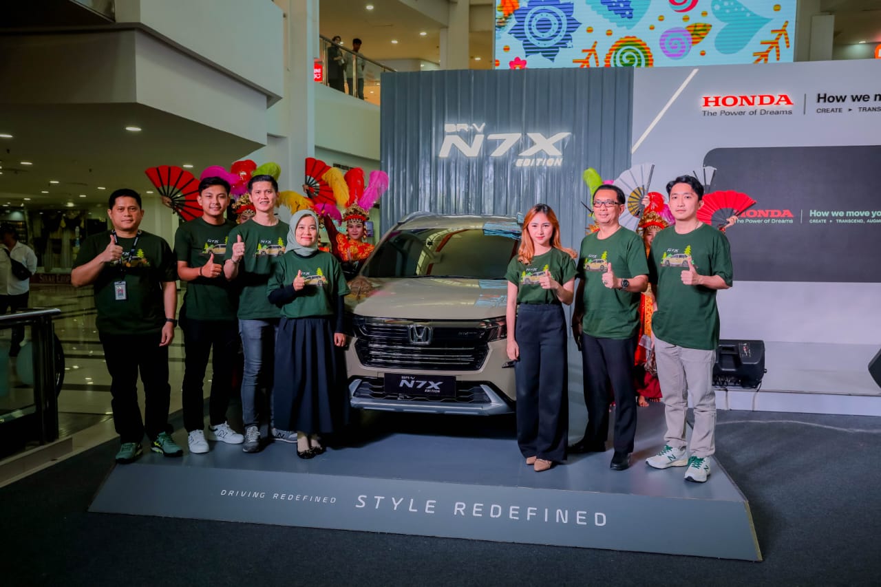 New Honda BR-V N7X Edition Mengaspal di Palembang, SUV 7 Seater Makin Stylish dengan Warna Baru 