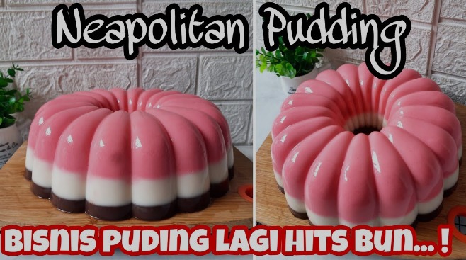 Kuy Cobain! Resep Puding Neapolitan, Dessert Mewah dan Manis Kecintaan Semua Umat