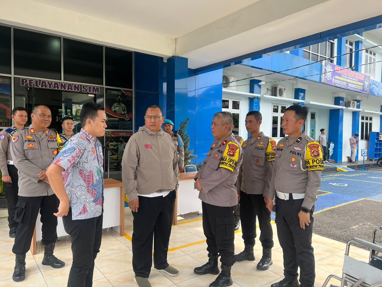 Tim Asrena Polri Pantau dan Evaluasi PEKPPP Instansional Tahun 2024 di Polres Lubuklinggau