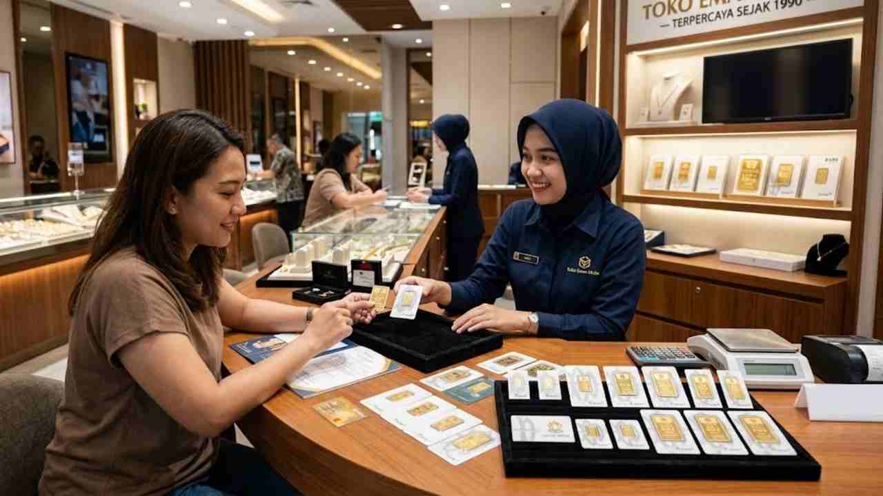 BURUAN! Harga Emas Pegadaian Turun Lagi, Antam hingga UBS Makin Murah Hari Ini