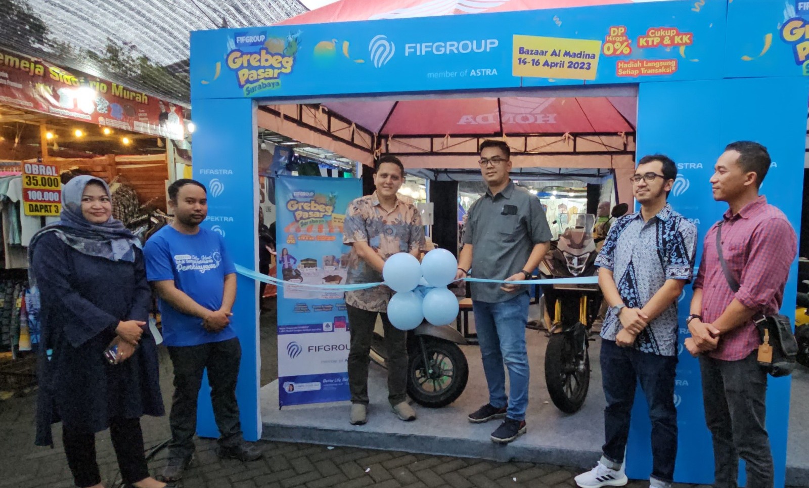 Solusi Penuhi Semua Kebutuhan Hari Raya, FIFGROUP Grebeg Pasar di Surabaya 