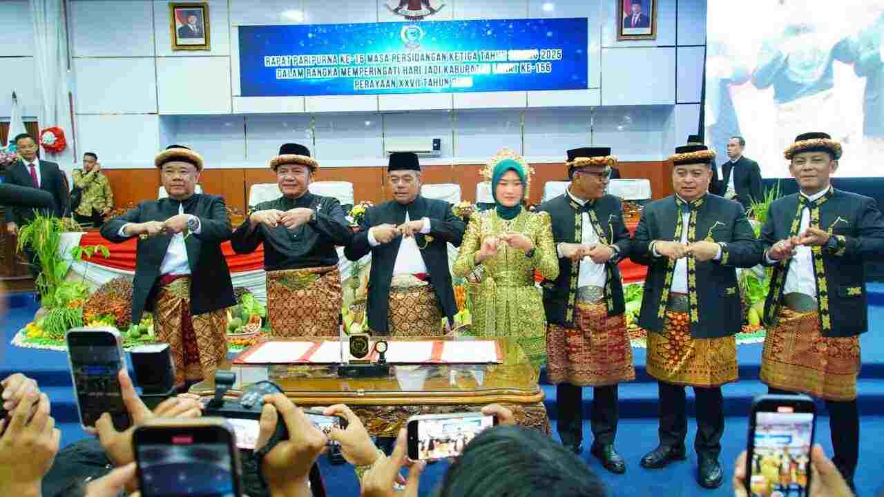 Hadiri Puncak HUT Lahat ke-156, Wabup Muba Rohman Beri Ucapan Ini