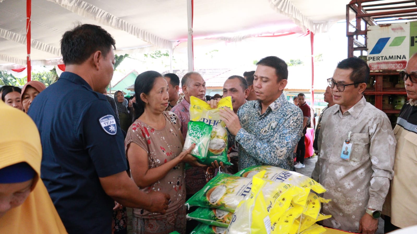 Operasi Pasar Murah di Muba Solusi Ringankan Beban Pengeluaran Warga