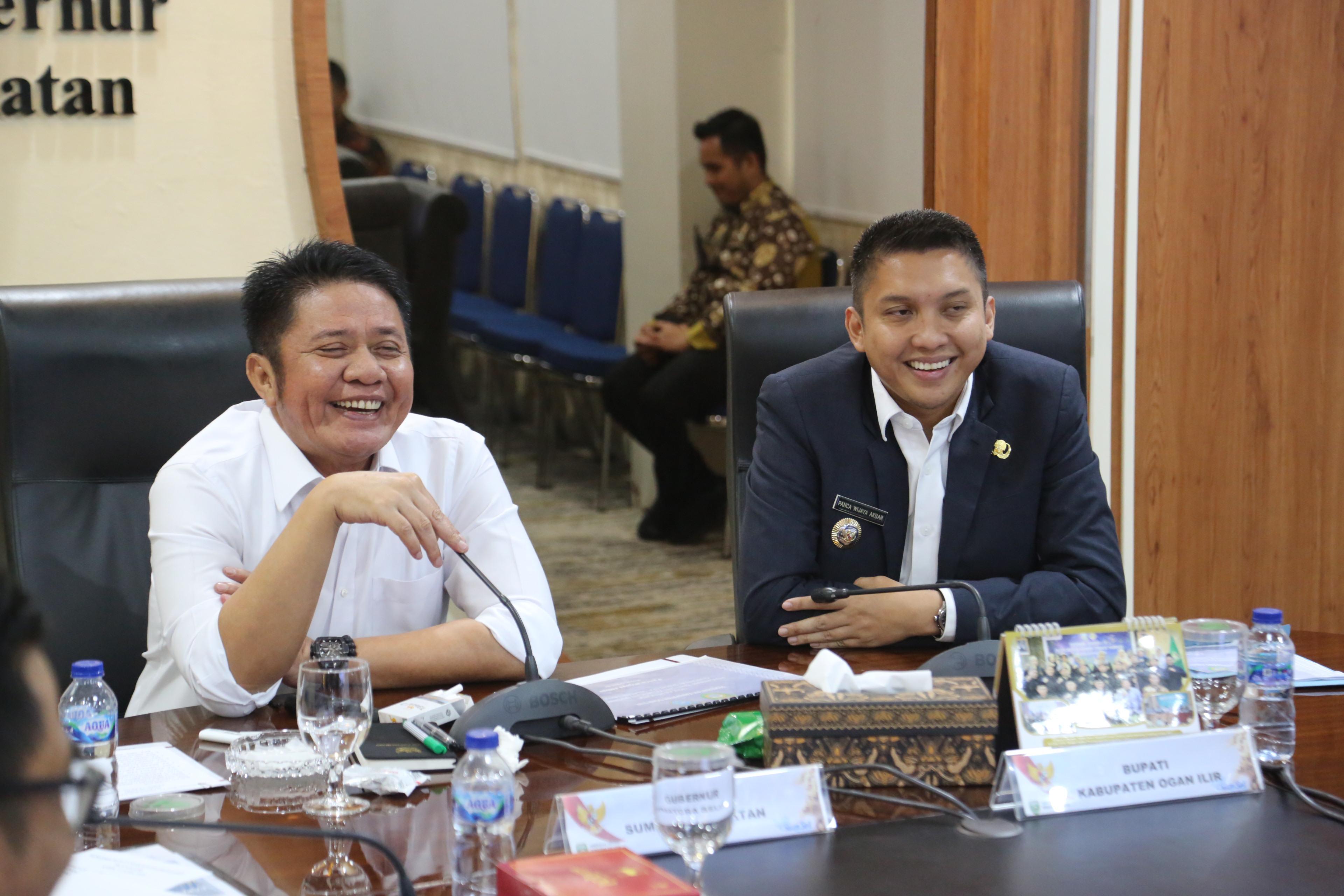 Gubernur Herman Deru Komitmen Bantu Perbaikan Infrastruktur Jalan dan Pembangunan RTLH di Kabupaten Ogan Ilir 