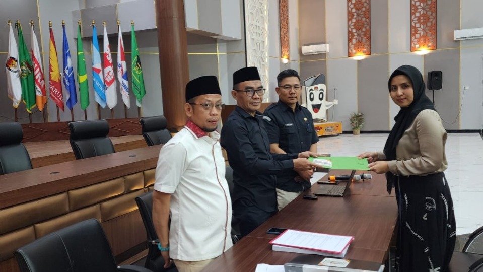 Resmi, Istri Walikota Lubuklinggau Maju Calon DPD RI