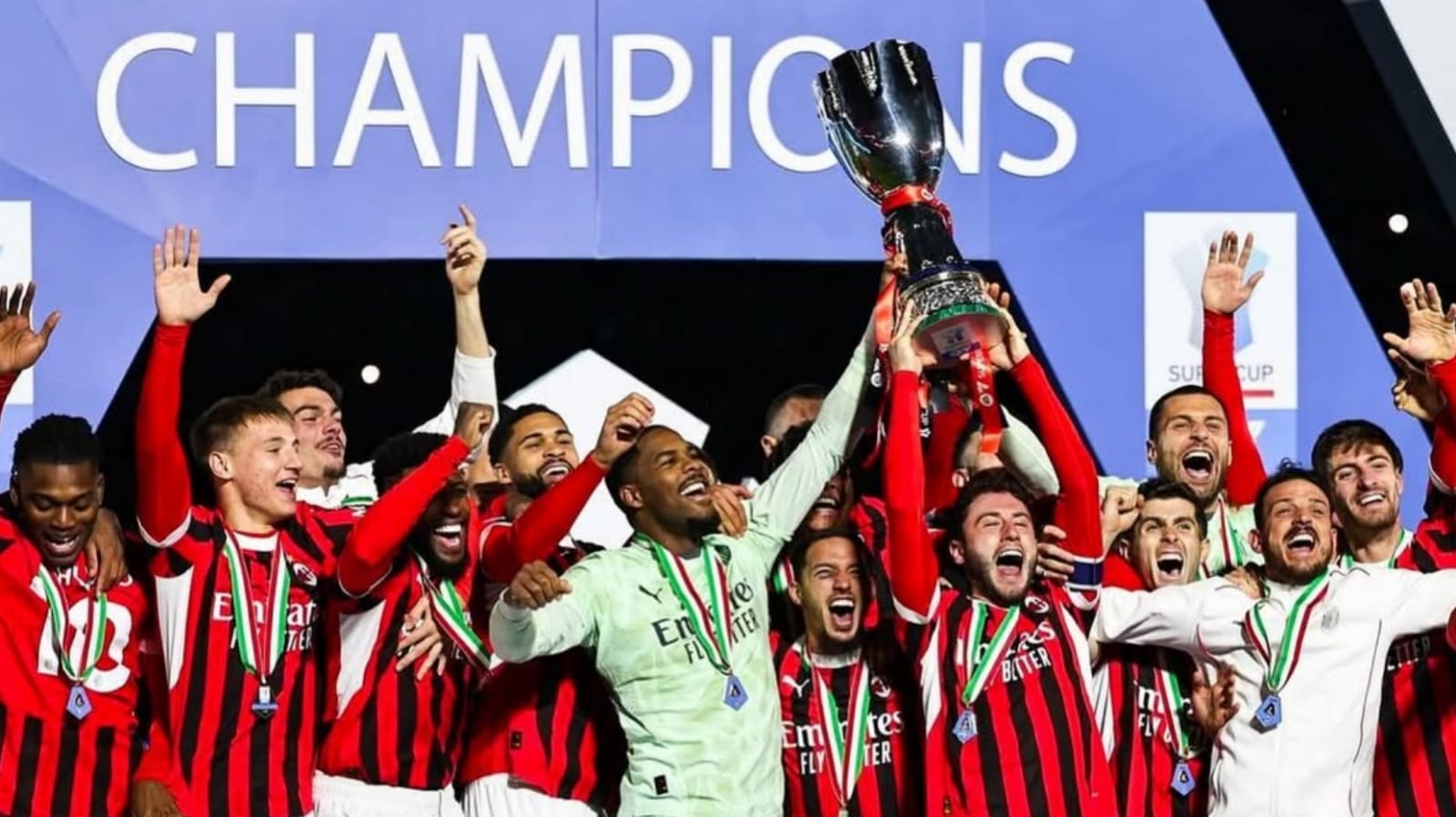 INTER 2-3 MILAN: Gol Tammy Abraham Beri Sinyal Kebangkitan Rossoneri Melalui Supercoppa Italiana