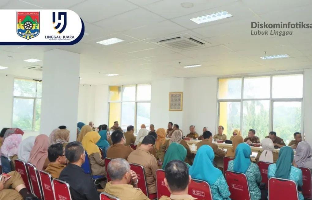 Wako H Rachmat Hidayat Pimpin Rapat Persiapan HUT Lubuklinggau ke 24