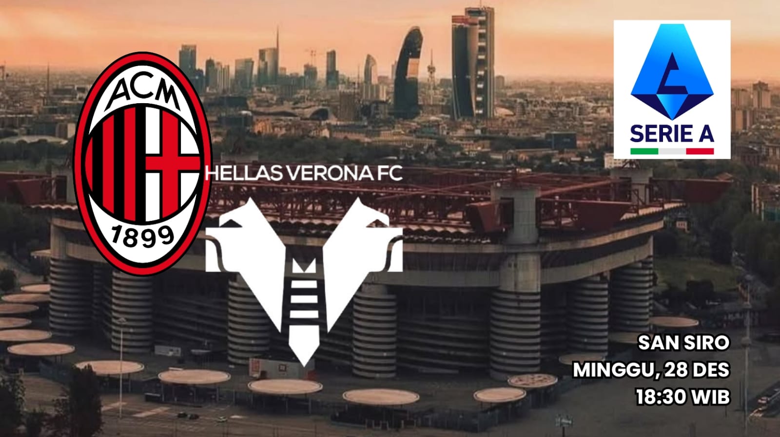 Prediksi Serie A: AC Milan vs Hellas Verona Preview Lengkap dan Susunan Pemain