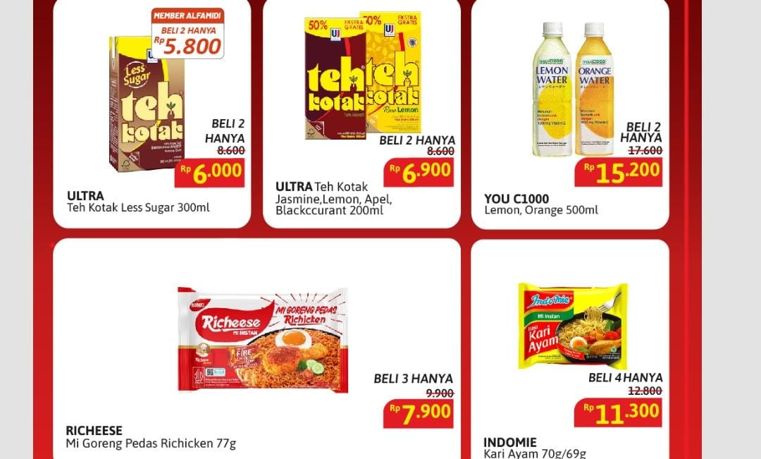 Katalog Promo Alfamidi Hari Ini, Beli Banyak Lebih Hemat, SGM Explor Beli 2 Hanya Rp179.900