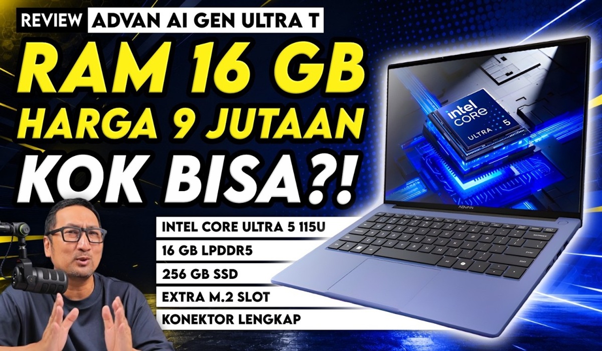 Siap Lawan MacBook? Review Jujur Advan AI Gen Ultra T